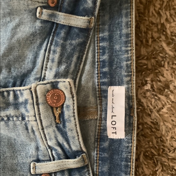 LOFT Denim Blue Jeans - Picture 2 of 3